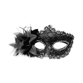 ANTIFAZ VENECIANO FLOR NEGRO